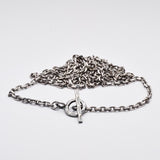 SILVER Chains PATTERN SILVER BUCKLE CHAIN