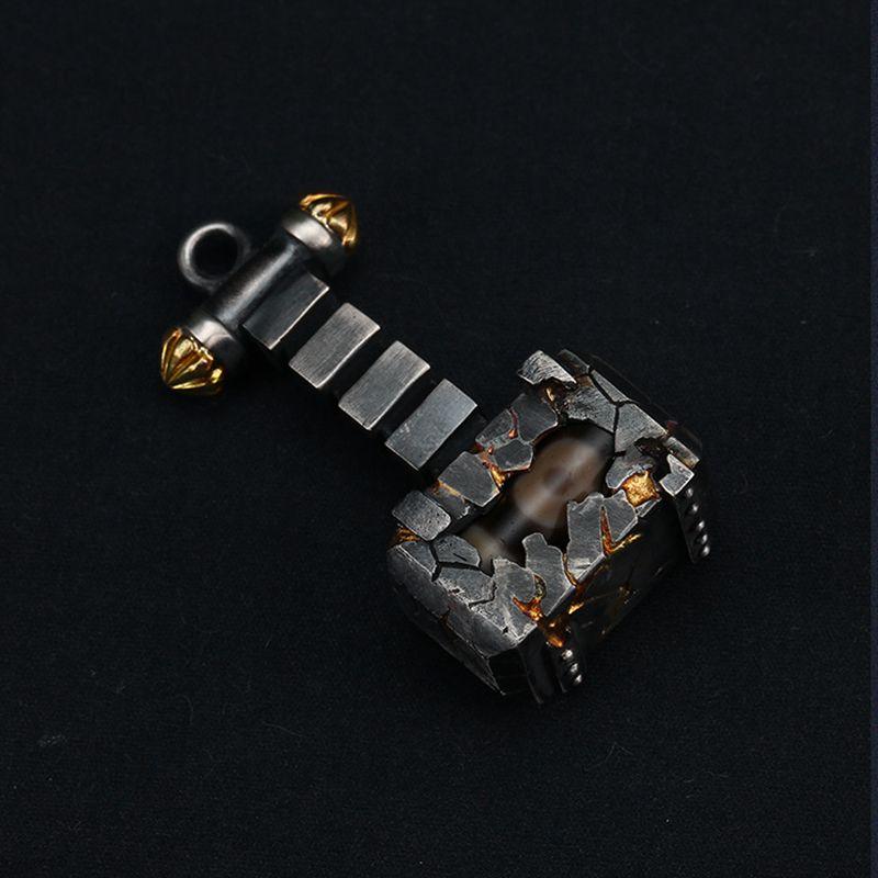 SILVER PENDANT THOR HAMMER CUSTOMIZATION PENDANT