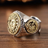 SILVER RING Adjustable HELIOS SILVER RING