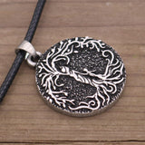 STAINLESS STEEL NECKLACE MYTHIC TREE OF LIFE NECKLACE