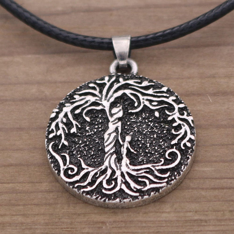 STAINLESS STEEL NECKLACE MYTHIC TREE OF LIFE NECKLACE