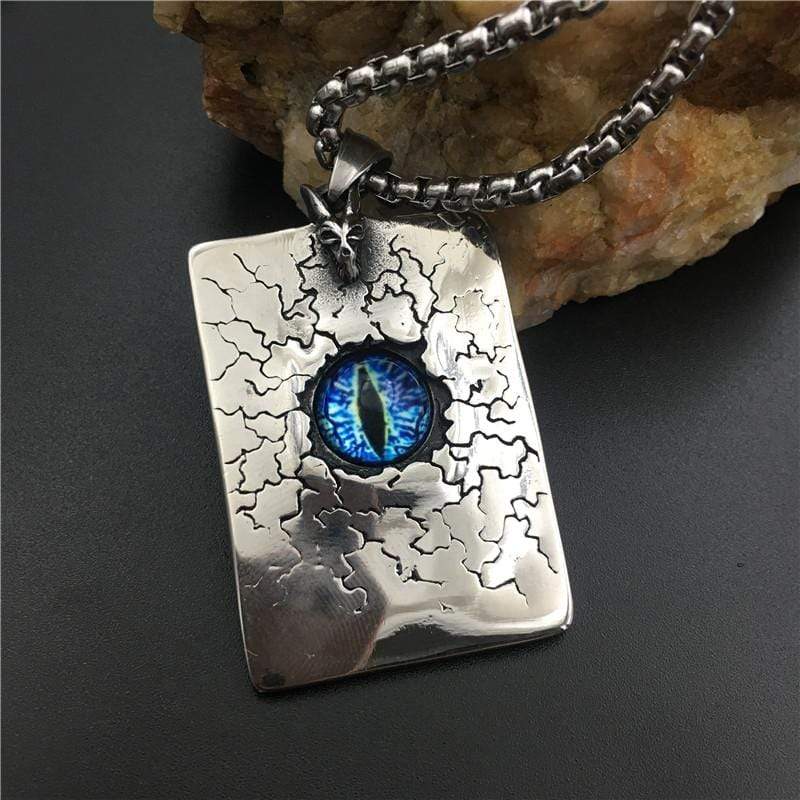 STAINLESS STEEL PENDANT A GOD'S EYE HIP HOP STAINLESS STEEL PENDANT