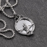 STAINLESS STEEL PENDANT Pendant Only MAGIC MIRROR STAINLESS STEEL PENDANT