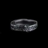STAINLESS STEEL RING ABYSS PATTERN STAINLESS STEEL RING