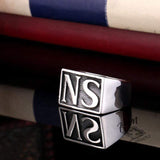 STAINLESS STEEL RING B / 7 VINTAGE SO NS STAINLESS STEEL RING