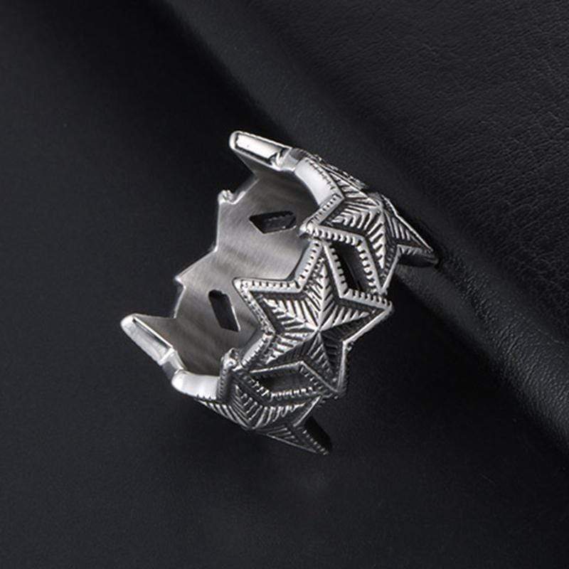 STAINLESS STEEL RING FASHION STAR STAINLESS STEEL RING
